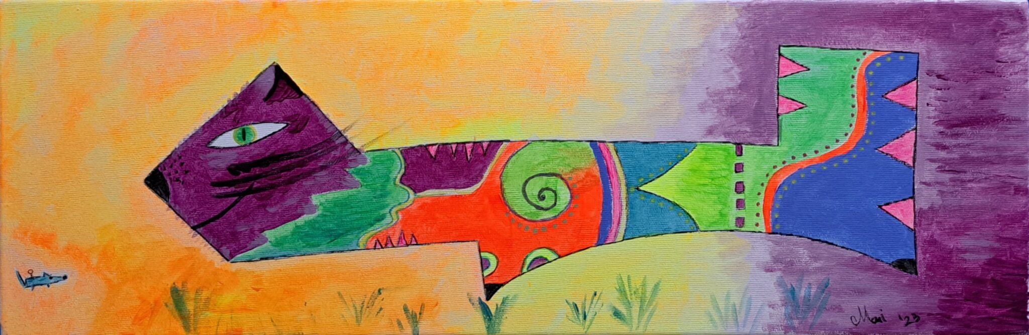 Pisica fantastică, Monica Șerban